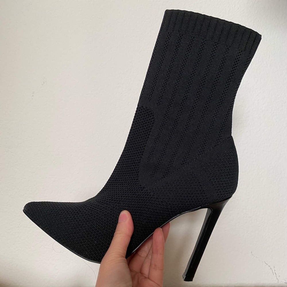 Steve Madden Stiletto Knit Booties